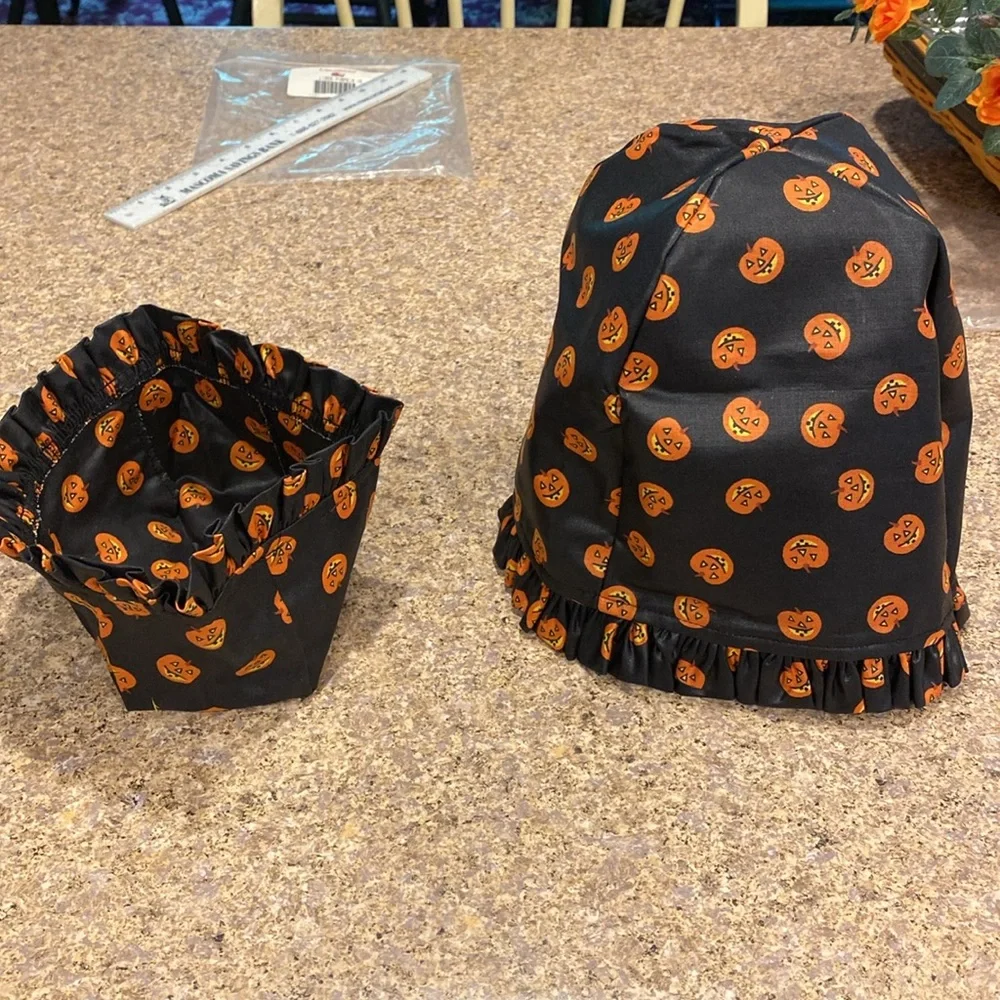 Longaberger pumpkin fabric